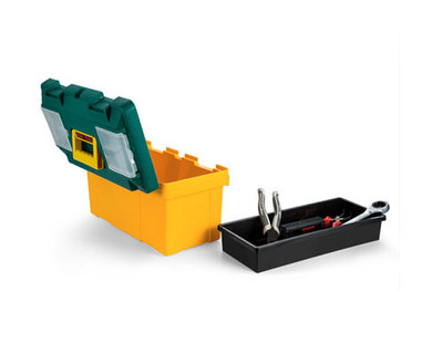 加强双层五金工具箱