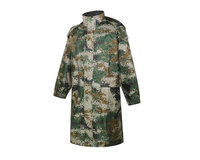 风衣式迷彩连体雨衣