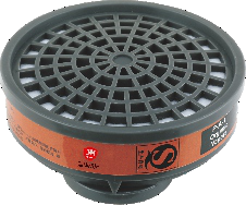 305600系列半面罩专用滤毒盒圆形款-5610Ａ1