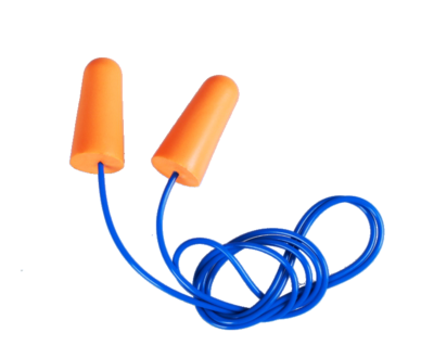 防噪音耳塞发泡PU带线款