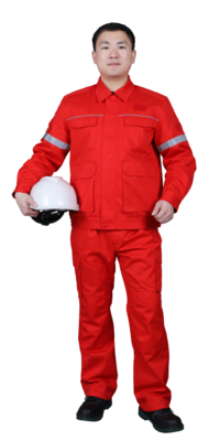 401202春秋抗油易去污防静电工作服