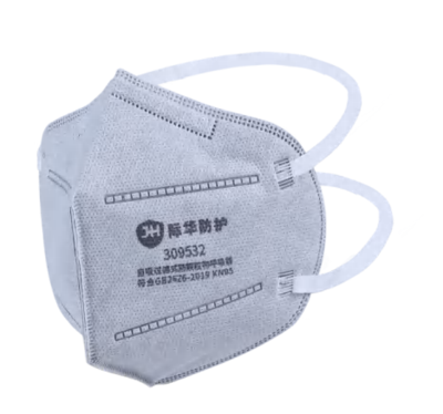 309532头带式活性炭折叠口罩