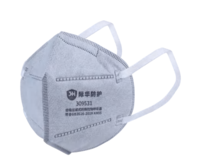309531耳带式活性炭折叠口罩