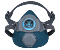 305600防尘毒半面罩单滤盒款