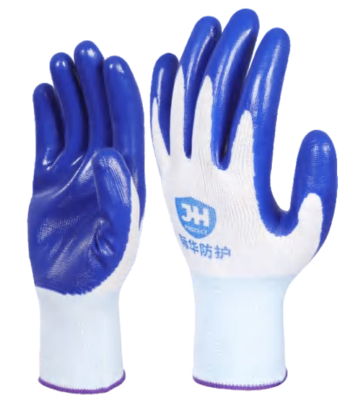 500303丁腈涂层精细操作手套