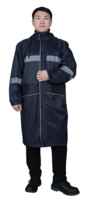 406003带反光条雨衣大褂